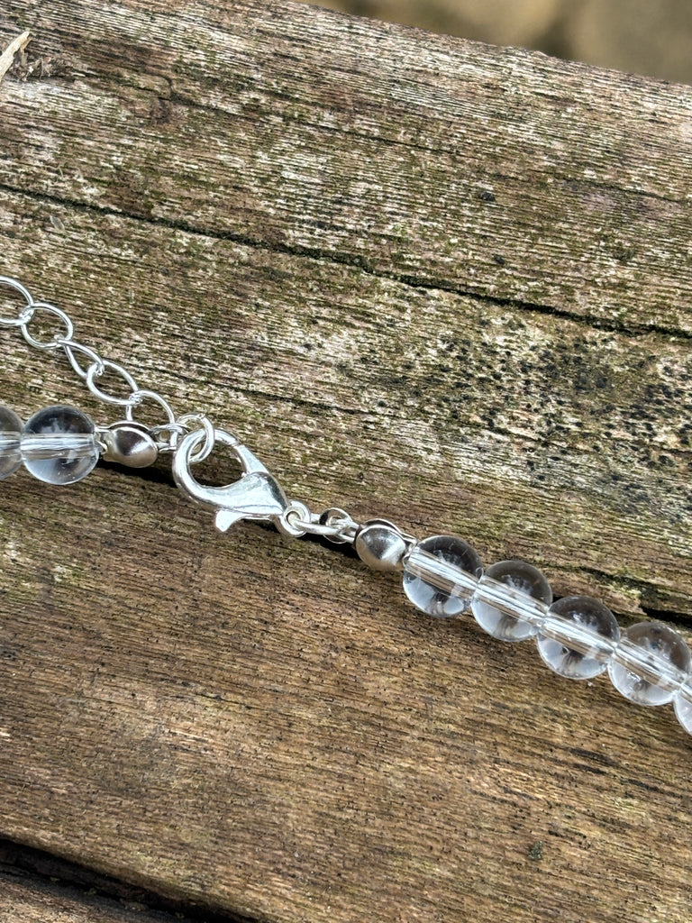 Petit collier cristal de roche - Comptoir des Rêves Petit collier cristal de roche - Comptoir des Rêves