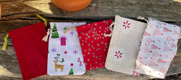 Pochettes cadeaux thème Noël