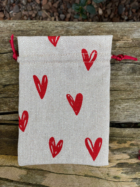 Pochettes cadeaux thème Saint-Valentin