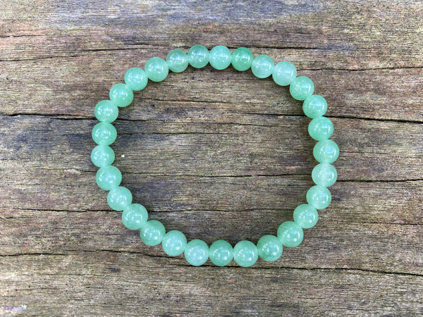 Bracelet élastique de lithothérapie en Aventurine