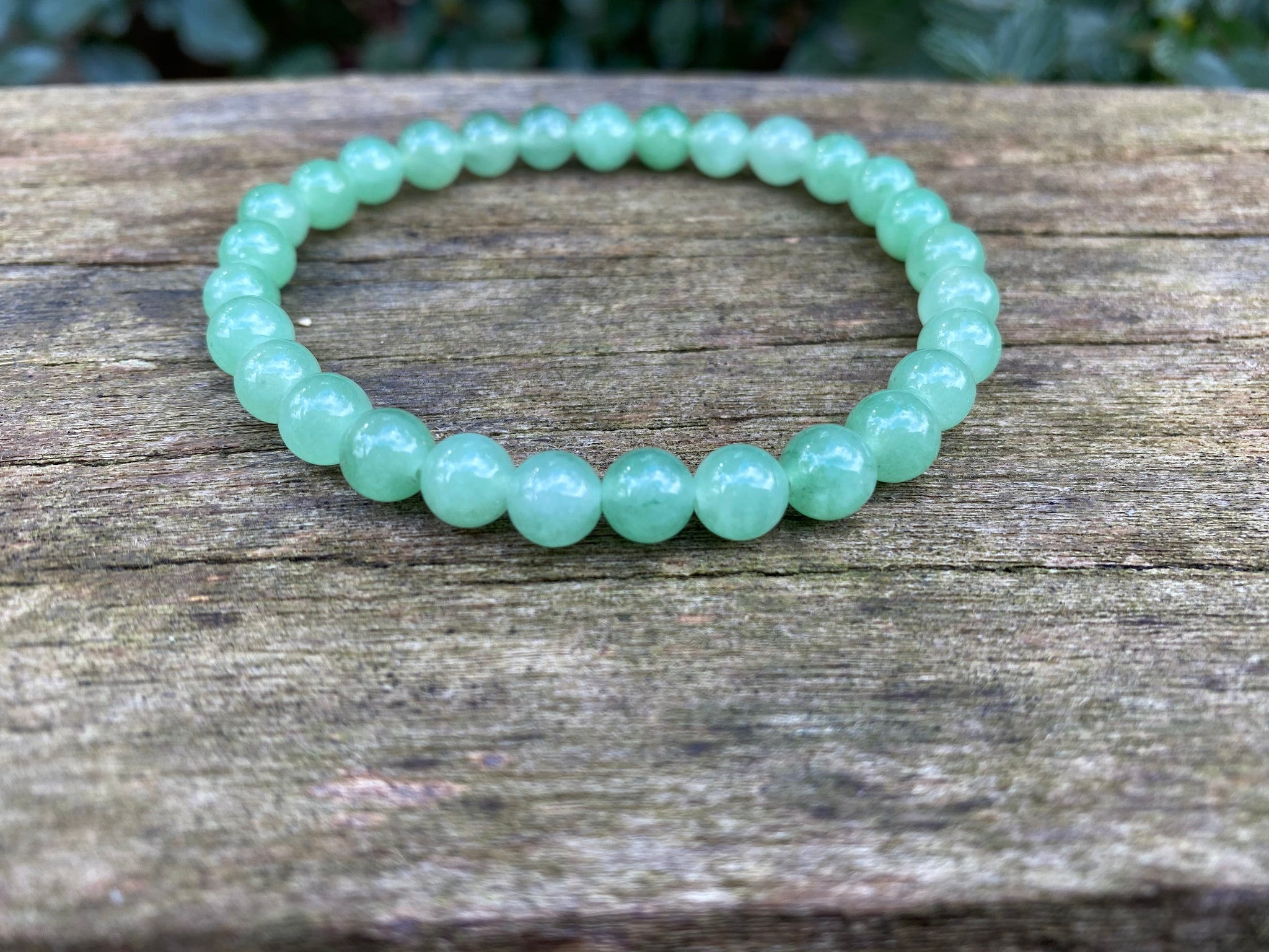 Bracelet élastique de lithothérapie en Aventurine