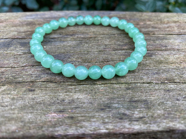 Bracelet élastique de lithothérapie en Aventurine