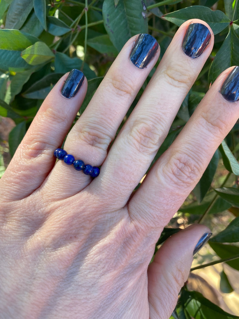 Bague avec online pierre lithothérapie
